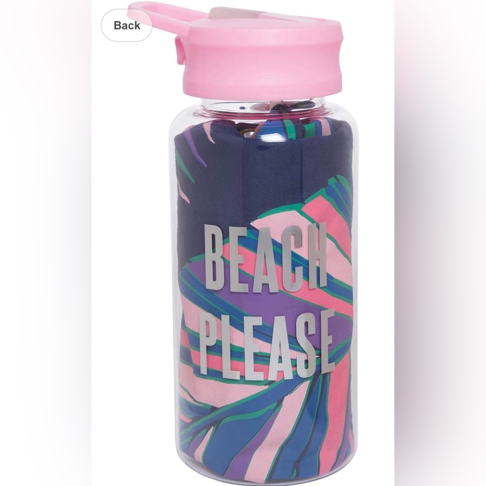 Beach Please Water Bottle
